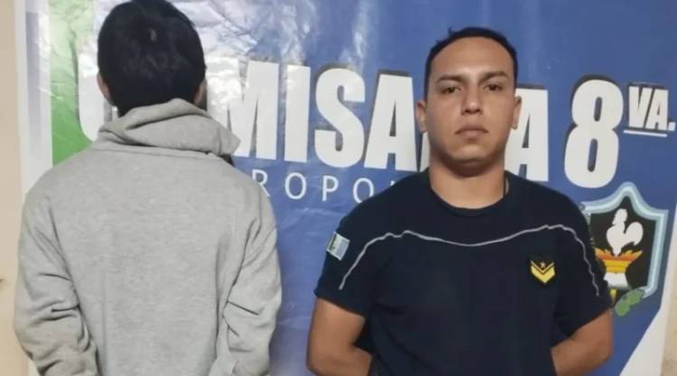 ROBÓ UN PORTÓN Y CAYÓ PRESO