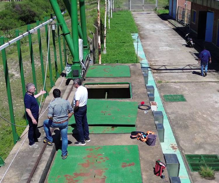 LA APA REFUERZA EL BOMBEO DE LA OBRA DE CONTROL DEL CANAL DE SOBERANÍA NACIONAL EN EL SUR DEL ÁREA METROPOLITANA