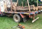 LA TIGRA: ESTABAN ROBANDO MADERA DE UN PROPIEDAD PRIVA PERO FUERON DETENIDOS     