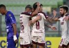 A LANÚS LE ALCANZÓ CON UNA RÁFAGA Y GANÓ EN VENEZUELA 