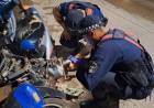 CAMINERA RECUPERÓ DOS MOTOS ROBADAS Y DETUVO A UN JOVEN CON PEDIDO DE CAPTURA 