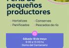 ESTE SÁBADO 18 SE REALIZARÁ UNA NUEVA FERIA DE PEQUEÑOS PRODUCTORES 