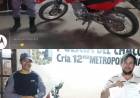 ABANDONÓ UNA MOTO CON PEDIDO DE SECUESTRO