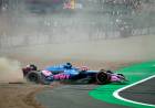 FÓRMULA 1: COLAPINTO Y UN ERROR QUE DOLIÓ EN SILVERSTONE