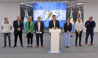 ULTIMO MOMENTO  EL GOBERNADOR ANUNCIÓ QUE EL ACTO DEL 2 DE ABRIL SE REALIZARÁ EN PRESIDENCIA DE LA PLAZA