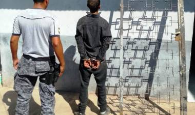 VILLA ÁNGELA: PRESO POR ROBAR UN PORTON DE HIERRO