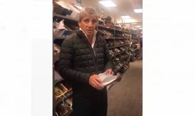 MIENTRAS DESATIENDE LOS RECLAMOS DE LAS UNIVERSIDADES, LUIS CAPUTO SE PASEA EN SHOPPINGS