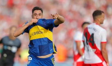 BOCA FUE MUY SUPERIOR A RIVER Y FESTEJÓ COMO ANTES
