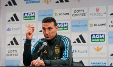 SCALONI: "ESTARÉ HASTA QUE EL PRESIDENTE DE AFA LO QUIERA"