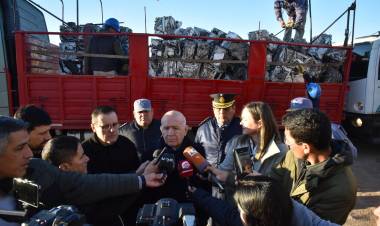 GOLPE AL HURTO DE MATERIALES ELÉCTRICOS: SECHEEP RECUPERÓ CABLES Y ELEMENTOS ROBADOS