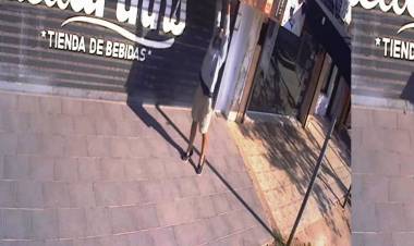 LO ATRAPARON CON LUMINARIAS SUSTRAÍDAS DE UN COMERCIO 