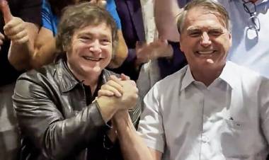 JAVIER MILEI VIAJA A BRASIL PARA ABRAZARSE CON JAIR BOLSONARO
