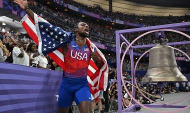 JUEGOS OLÍMPICOS PARÍS 2024: ASÍ FUE LA CARRERA DE 100 METROS LLANOS QUE CONSAGRÓ A NOAH LYLES