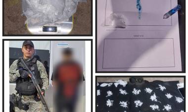 INTENTO HUIR DEL COM PORQUE TENÍA 280 BOCHITAS DE COCAINA