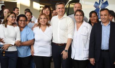 EN CHARATA, EL GOBERNADOR ZDERO HABILITÓ OBRAS DE REFACCIÓN, AMPLIACIÓN Y REFUNCIONALIZACIÓN DEL HOSPITAL “DR. ENRIQUE V. DE LLAMAS”