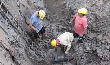 ACUEDUCTO DE LAS 7 LOCALIDADES: CON REPARACIONES EN VARIOS TRAMOS, SAMEEP FINALIZÓ LA SEGUNDA ETAPA DEL PLAN DE INTERVENCIÓN