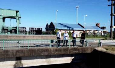 RÍO NEGRO: LA APA CONCLUYÓ UNA PRIMERA ETAPA DE LAS TAREAS DE MANTENIMIENTO DE LA OBRA DE CONTROL