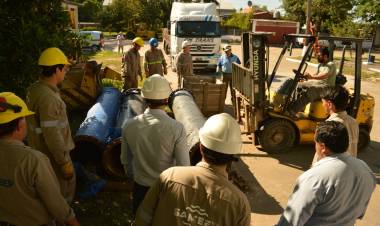 ADQUISICIÓN HISTÓRICA: SAMEEP RECIBIÓ NUEVOS EQUIPOS DE BOMBEO PARA OPTIMIZAR EL SERVICIO, DE CARA AL VERANO