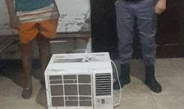 COMPRÓ UN AIRE ACONDICIONADO PERO RESULTÓ QUE ERA ROBADO