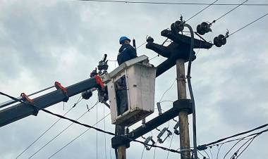 ALERTA CLIMÁTICO: INTENSO TRABAJO DE SECHEEP PARA RESTABLECER EL SERVICIO TRAS EL TEMPORAL