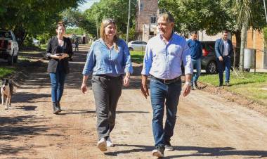 RESISTENCIA: MEIRIÑO SUPERVISÓ TRABAJOS DE ENRIPIADO “SON OBRAS ESPERADAS POR LOS VECINOS Y RESPONDEMOS CON ACCIONES”