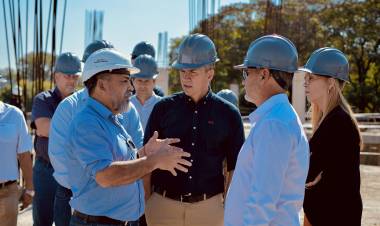 EL GOBERNADOR ZDERO ANUNCIÓ LA REACTIVACIÓN DE LA OBRA DEL NUEVO EDIFICIO DEL INSSSEP