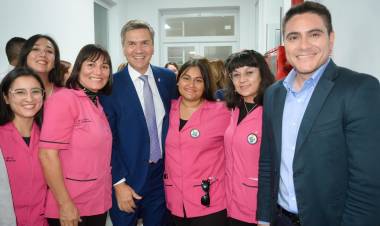 COMPROMISO CON LA SALUD: EL GOBERNADOR ZDERO INAUGURÓ EL HOSPITAL “FÉLIX A. PÉRTILE” EN SAN MARTÍN