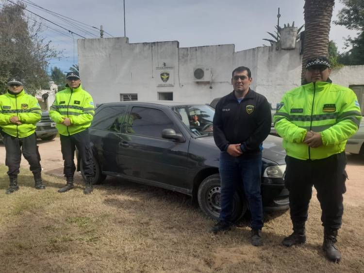 VILLA ANGELA: POLICÍA CAMINERA DETECTÓ UN VEHÍCULO BUSCADO POR LA JUSTICIA DE BUENOS AIRES 