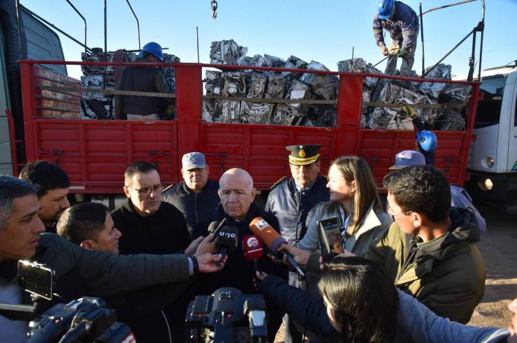 GOLPE AL HURTO DE MATERIALES ELÉCTRICOS: SECHEEP RECUPERÓ CABLES Y ELEMENTOS ROBADOS