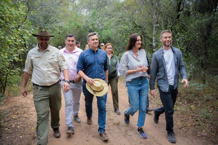 PARAJE LA ARMONÍA: EL GOBERNADOR ZDERO PRESENTE EN LA LIBERACIÓN DE LA YAGUARETÉ “NALÁ"