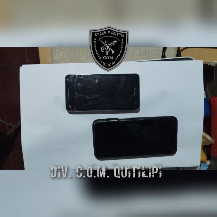 DEMORAN A DOS PERSONAS EN QUITILIPI CON ARMAS BLANCAS Y ELEMENTOS DE DUDOSA PROCEDENCIA