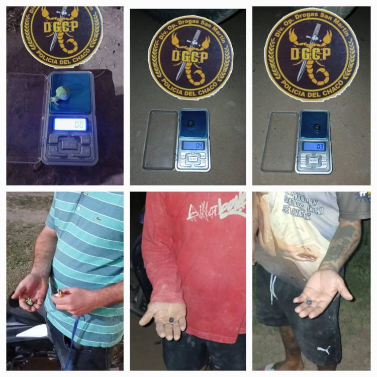 SAN MARTÍN: OPERATIVO DE PREVENCIÓN CULMINO CON SECUESTRO DE MOTOS Y DROGA