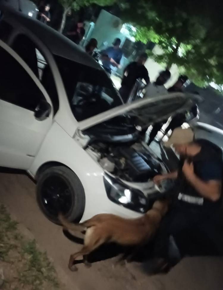 DETIENEN A UN AUTOMOVILISTA QUE POSEÍA CASI UN KILO DE MARIHUANA